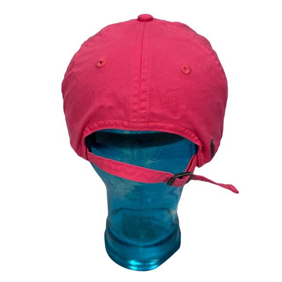 Vintage Polo Ralph Lauren Dad Strapback Hat Reddish Pink Terry Cloth Sweatband - Picture 4 of 10